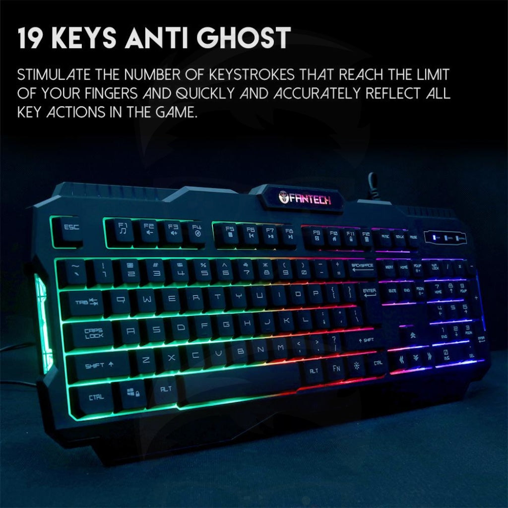 Fantech K511 Hunter Pro Backlit Gaming Keyboard Fantech K511 Hunter Pro Backlit Gaming Keyboard